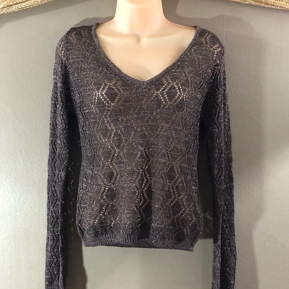 Worthington Sweaters - Worthington Sweater with metallic thread accents